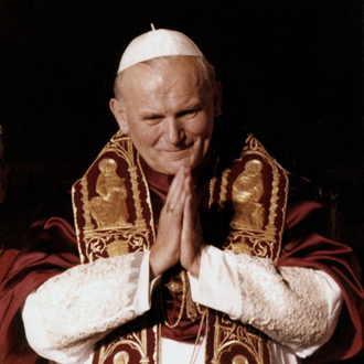 Newly elected Pope John Paul II