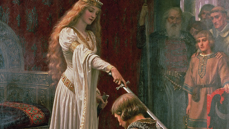 The Accolade, painting by Edmund Blair Leighton, 1901