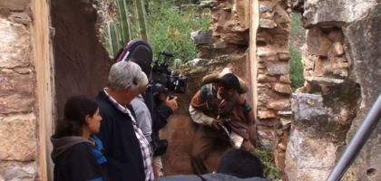 behind the scene filming of Mexican Martyrs film