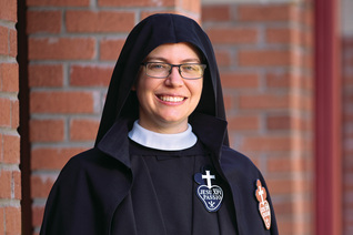 Sister Maria Faustina Carmichael. (Photo by Bryan Moberly Photography)
