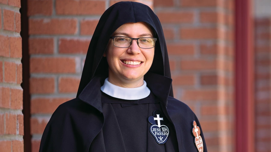 Sister Maria Faustina Carmichael. (Photo by Bryan Moberly Photography)
