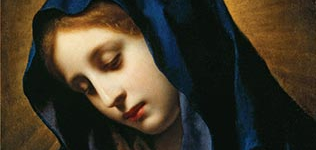 Artwork depicting Virgin of the Annunciation