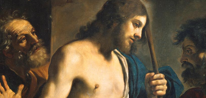 Fra Angelico, Christ on the Cross Adored by St Dominic