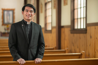 Father Tetzel Umingli (Photo by Corky Miller)