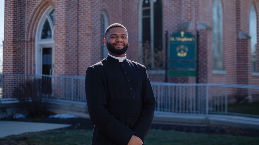 Father Ronald Angervil (Photo by Karlo King/Light Imaging)