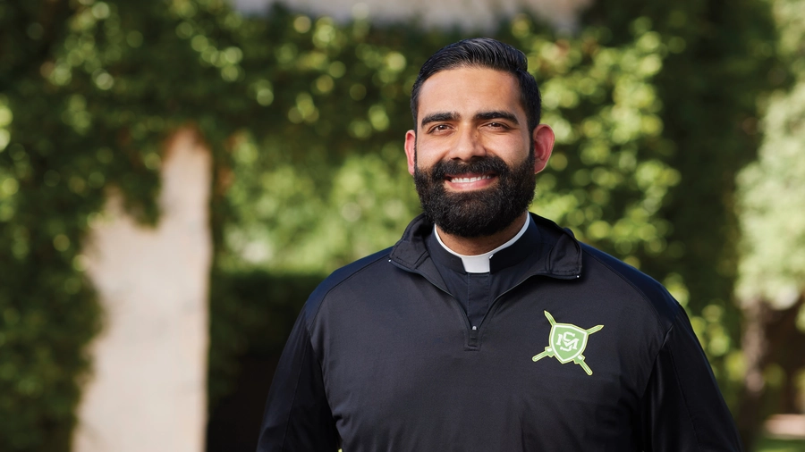 Father Estevan Wetzel (Photo by Brandon Sullivan)