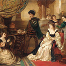 The Three Caskets (oil on canvas) by Robert Alexander Hillingford (1825-1904), Christie’s Images via Bridgeman Images