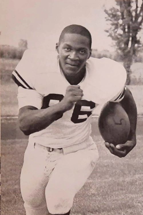 LeRoy Jackson is pictured during his senior year at Western Illinois University.
