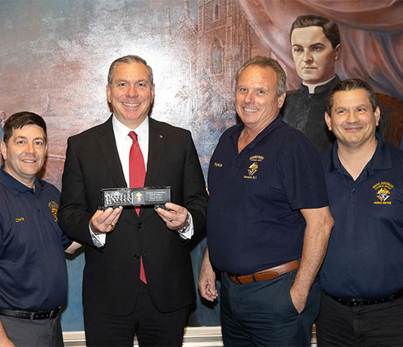 A New York council spreads Christmas joy through collectible model boxcars.