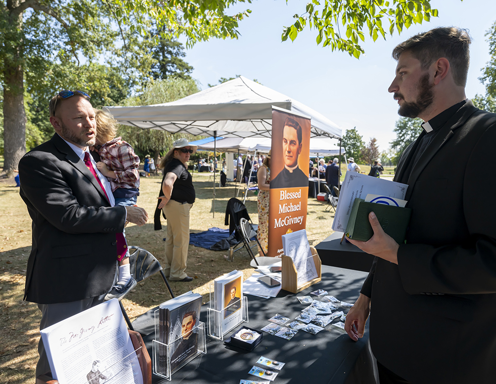 Knights Share Information About Blessed Michael McGivney