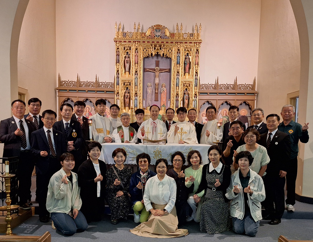 Korean Knights And Chaplains Visit Immaculate Conception Church
