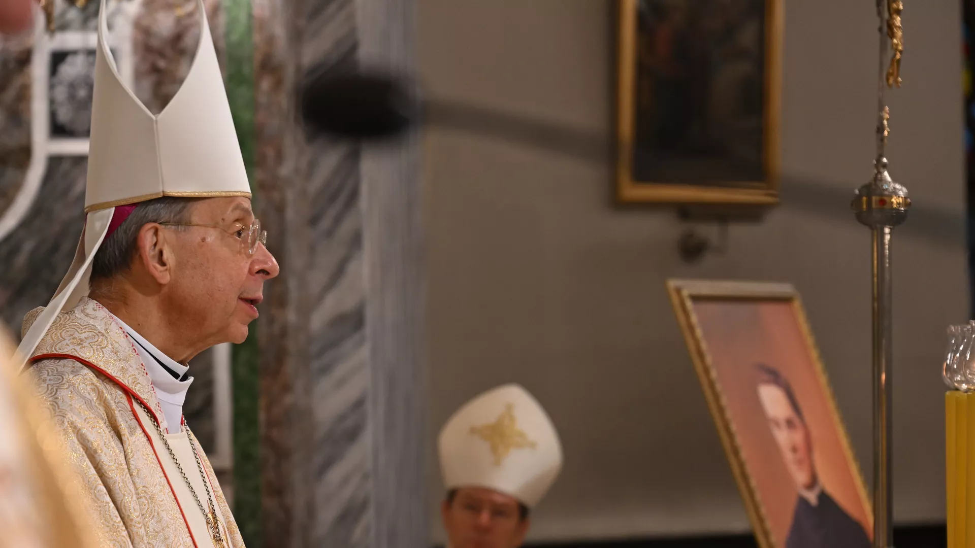 Supreme Chaplain Archbishop William E. Lori visits Ukraine Oct. 18-21, 2024.