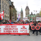 Carrying K of C “Love Life, Choose Life” signs, Knights help lead Canada’s National March for Life in Ottawa, Ontario.