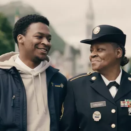 Mother and son duo, Marcus and Kim Crosby, share a special moment during the 63rd International Military Pilgrimage. Kim has been battling breast cancer for years and went to Lourdes in the hopes of receiving healing and strength for both she and her son.