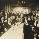 Father Patrick J. McGivney and Father John J. McGivney join San Salvador Council 1 in New Haven, Conn., at an unspecified event circa 1904.