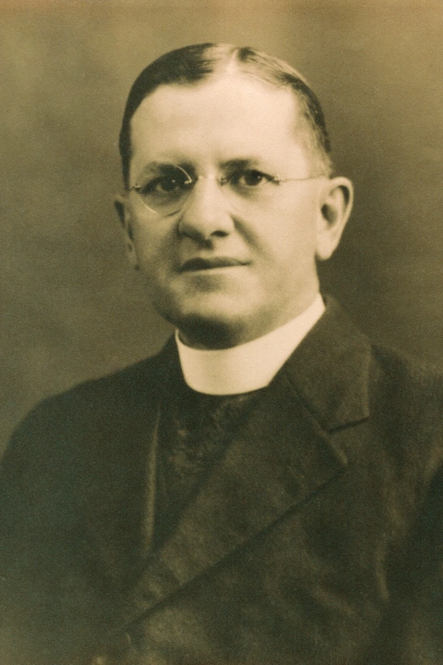A portrait of Father John McGivney