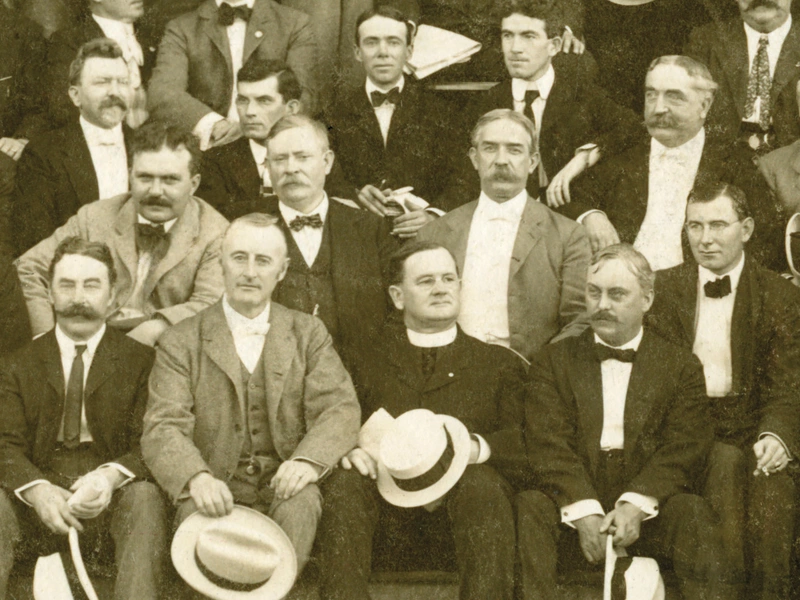 McGivneyBrothers_FatherPatrickAtConvention