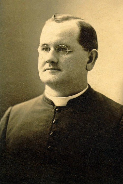 A portrait of Father Patrick McGivney 