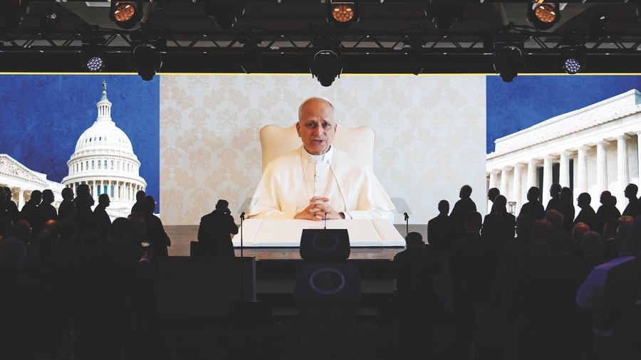 Pope Leo XIV sends greetings via video to the 143rd Supreme Convention.