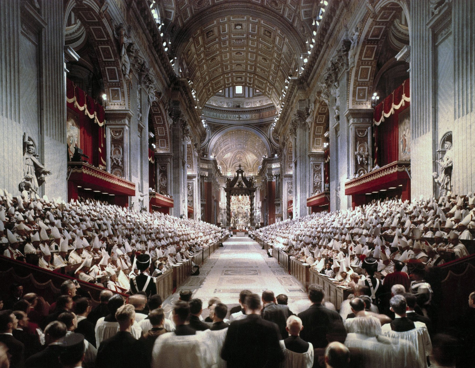 The opening session of the Second Vatican Council 