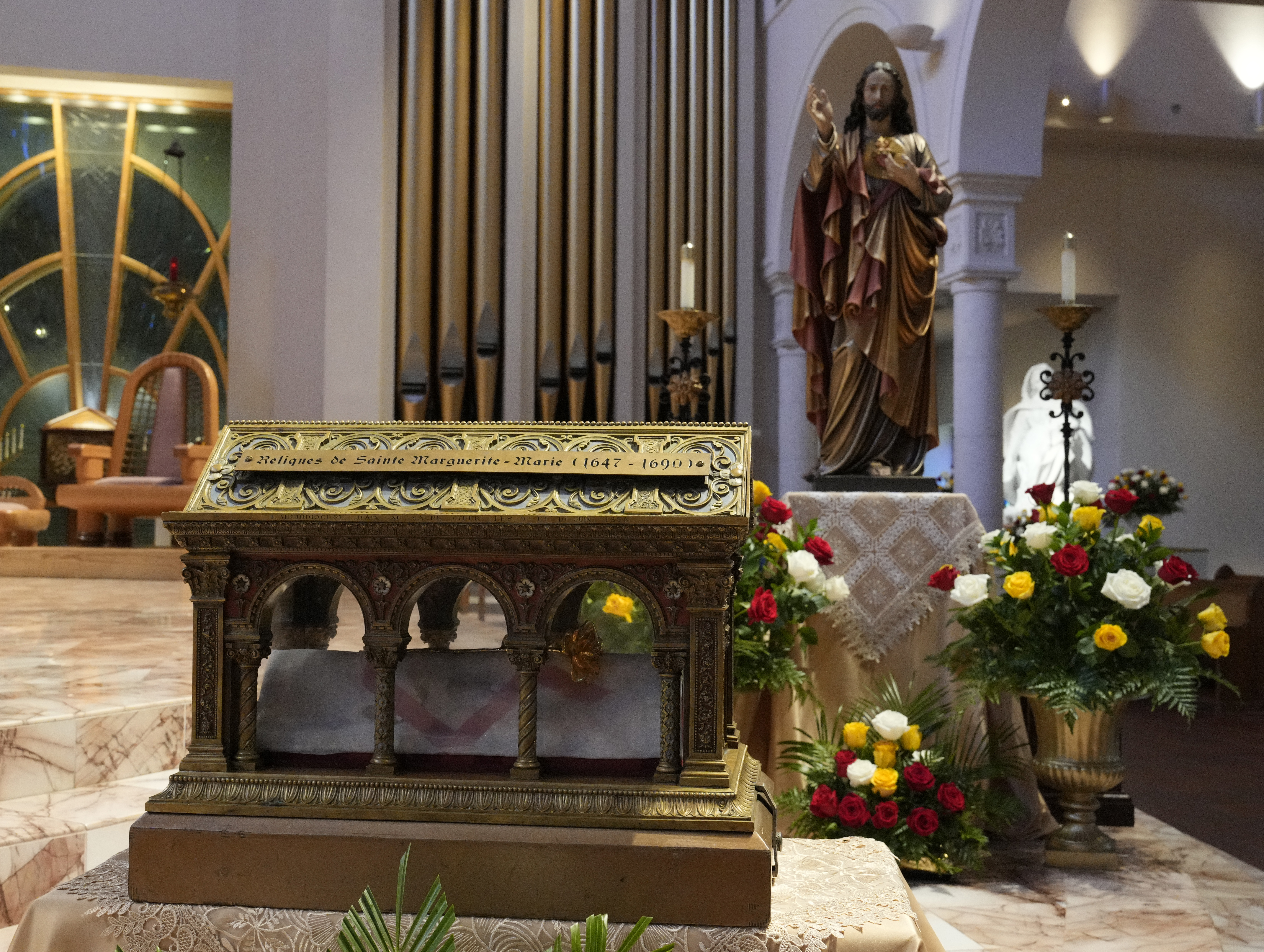 Reqliquary Saint Margaret Mary Alacoque Relic Veneration 3.jpg