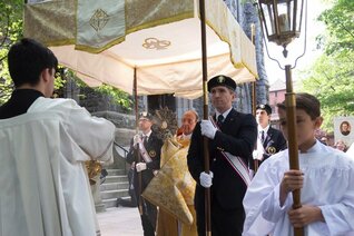 Eucharistic Procession in New Haven, Conn.