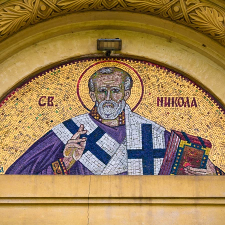 Saint Nicholas Mosaic 