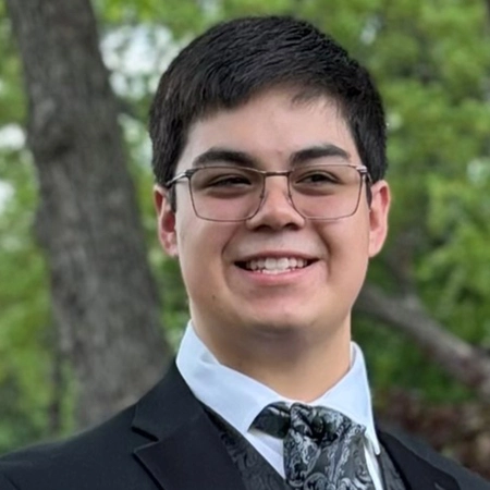Knights of Columbus scholarship recipient Francisco Reuland is pictured.