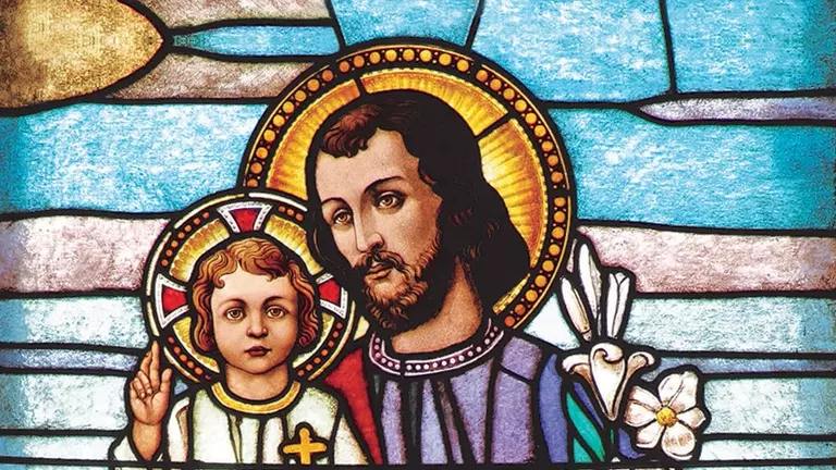 Print of St. Joseph Most Chaste Heart.