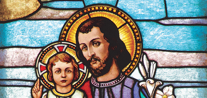 Print of St. Joseph Most Chaste Heart.