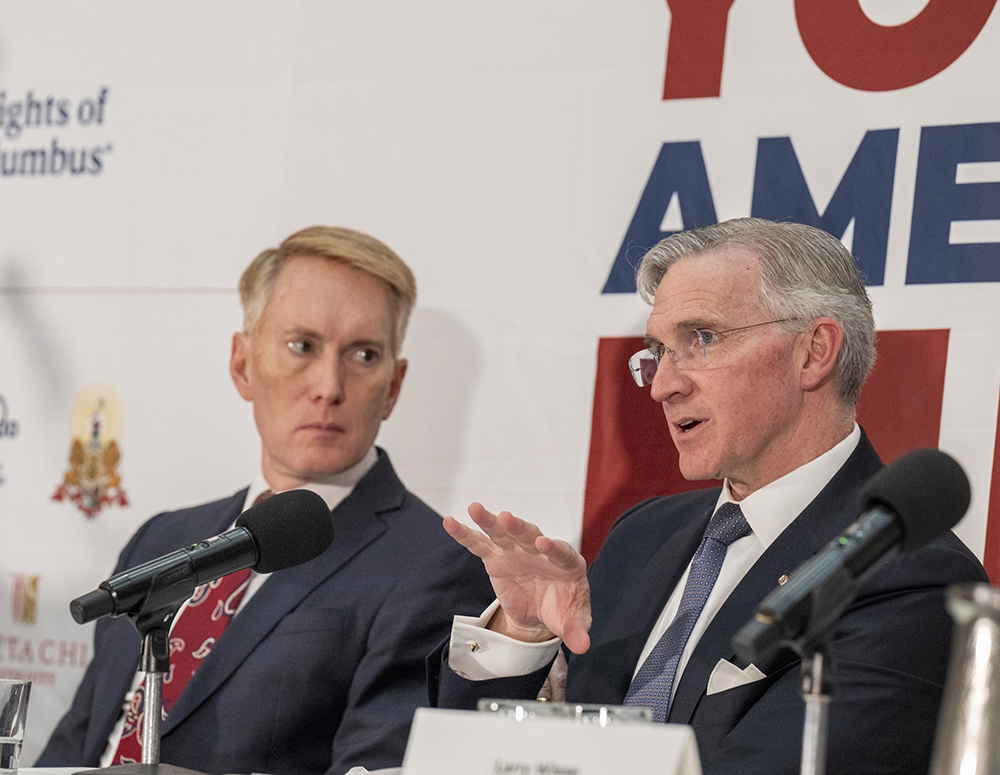 Supreme Knight With Senator James Lankford 