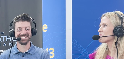 The Ampe Family, international Family of the Year, speaks with Katie McGrady on SiriusXM's The Catholic Channel at the 142nd Supreme Convention.