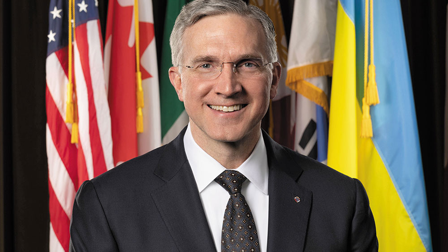 Supreme Knight Patrick E. Kelly (Photo by Michael Collopy)