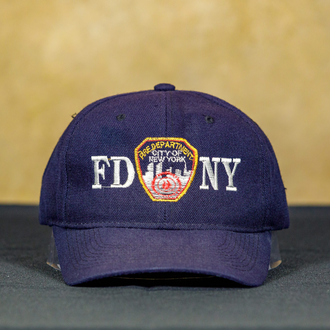 Cap owned by Franciscan Father Mychal Judge, a FDNY chaplain who died while ministering to victims on September 11, 2001