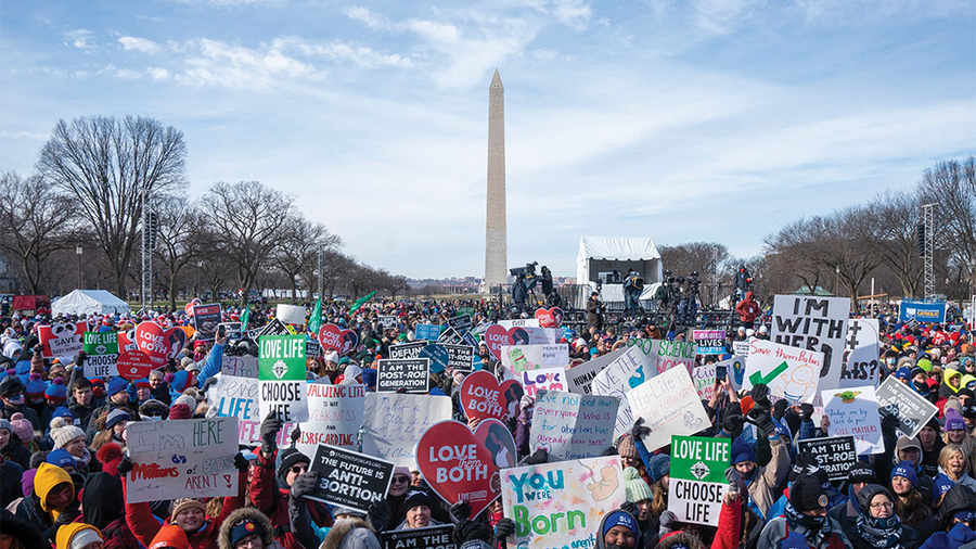 Pro-life advocates gathered with renewed hope this year for the 49th annual March for Life in Washington, D.C.