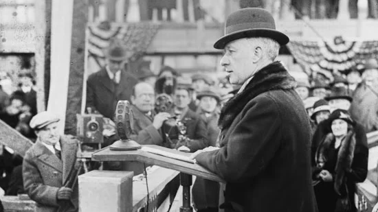 Alfred E. Smith (1873-1944), a longtime governor of New York and member of Dr. John G. Coyle Council 163