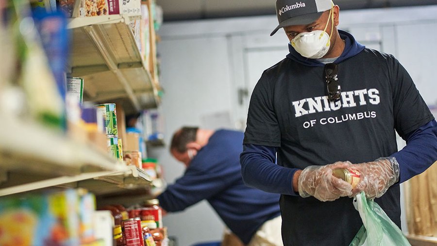 George Vellaringattu of Mary of the Lakes Council 6520 in Medford, N.J