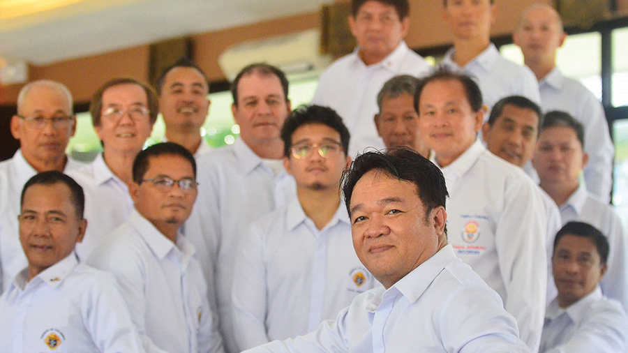Members of Philippines Councili 16966 which is composed mainly of active duty police officers.