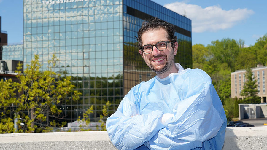 Dr. Santo Terranova, a neurologist and member of Father Thomas F. Connolly Council 5314 in Bayville, N.Y.
