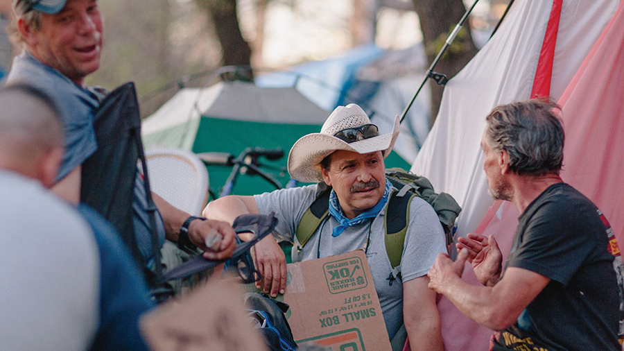 Hector Medrano, a member of Father O’Gallagher Council 4868 in Smithville, Texas